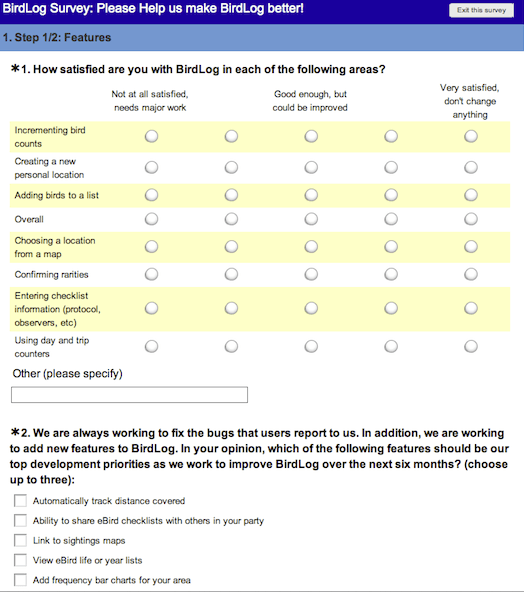 surveys