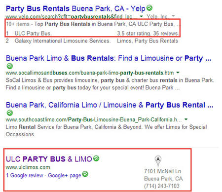 top party bus rentals buena park
