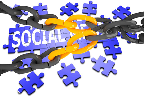 social media link building