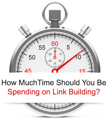 spending time link building