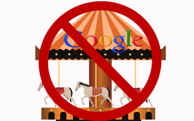 google rmeoves carousel