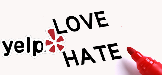 yelp love hate
