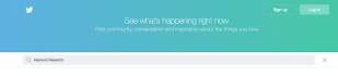 Twitter-Keyword-Research